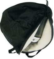 The DOWCO Helmet bag features a soft fleece lining,