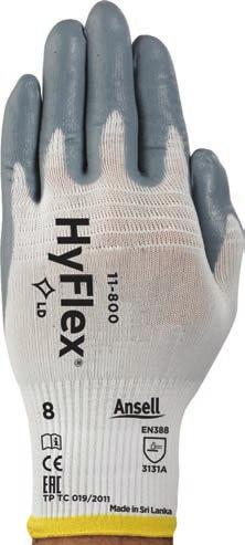 67 11770 HyFlex 11-00 White 1127 HyFlex 11-01 Grey 112 HyFlex 11-01 Grey 112 HyFlex 11-01 Grey