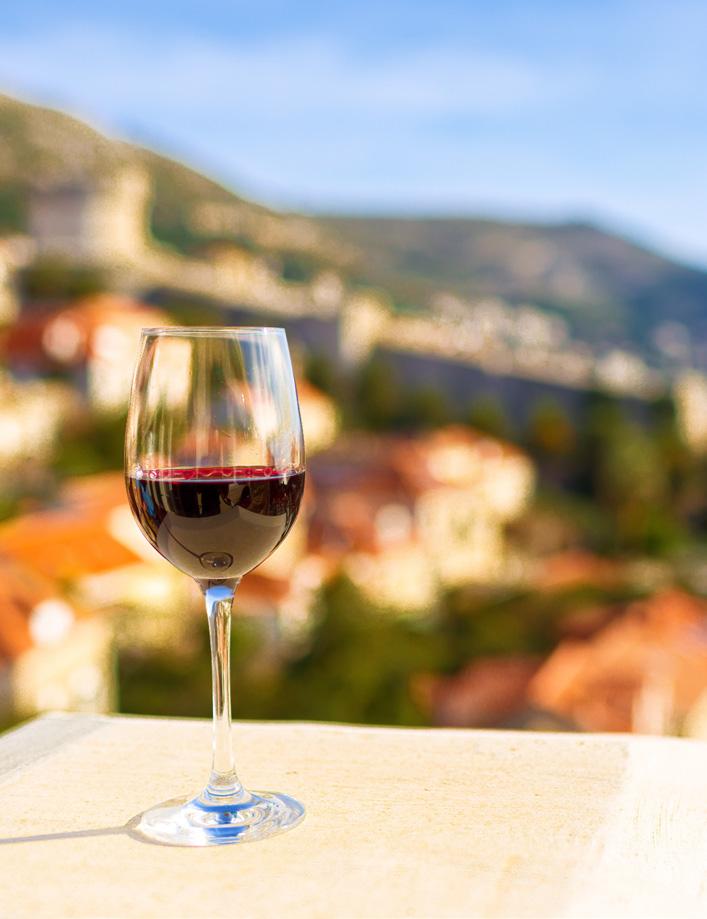 Wine Red wine is popular in the Makarska Riviera and wider Dalmatia. A lot of the time the local offerings will come from the Peljesac peninsula or the island of Hvar.