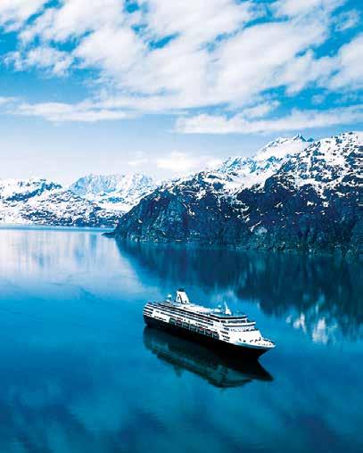 on an Alaska cruise to the beginning or end of your Rocky Mountaineer journey.
