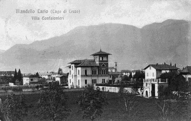 Villa Confalonieri was built in 1913 by a young Milanese