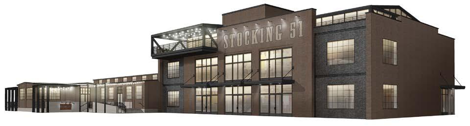 BUILDING 2 FLOOR PLANS Leased Vacant B 1,429 SF Vacant C 1,659 SF Southern Grist Taproom High ceilings, exposed structure, and natural light are qualities both buildings embody.