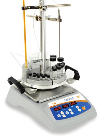 Extractions, Synthesis ROUND TOP HOTPLATE- STIRRERS SHOWN: