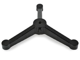 CAST IRON SUPPORT BASES SHOWN: 916384 Four rectangular