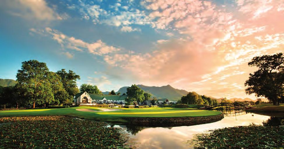 did You KnoW? Fancourt has the country s top-rated golf course. Cycle around Fancourt Graaff Reinet is the only town located in a nature reserve. Hike from The Drostdy.