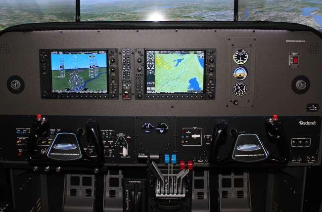 cockpit simulator.