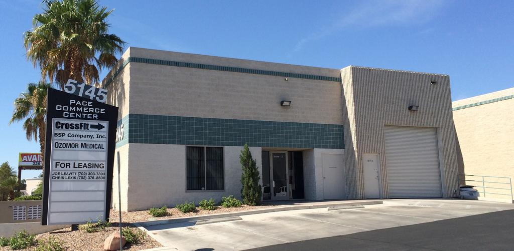 FOR LEASE > LIGH DISRIBUION SPACE PROPERY HIGHLIGHS ±2,763 UNI AVAILABLE Fully built-out and move-in ready Prime Southwest Location Grade Level ruck