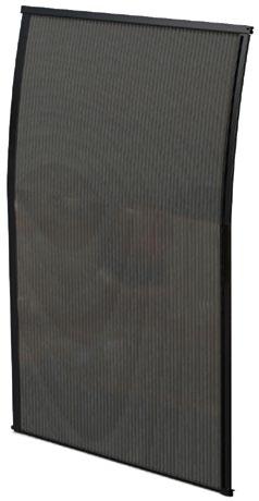 Specialty Systems Screen Door System Applications: Operable insect screen