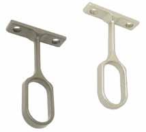 -1 Clothes Hanger Accessories 83392 Oval Rail Support * For x30mm closet rod * Finish: chrome plated, nickel plated, brass plated, dull chrome, dull