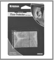 Self-adhesive felt pads per pack 48mm x 6mm H2384 12 003847 FELT PAD 1