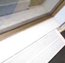 CLEANLINESS OF LEDGES (including internal window sills) This window ledge is in excellent