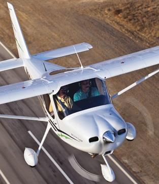 After earning your private pilot certificate, you can rent the same airplane model without any additional instruction. You can also receive additional instruction to rent other aircraft.