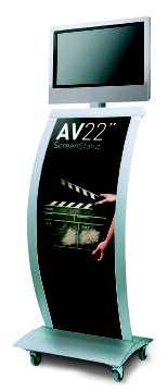 8 Audio Visual displays AV22 ScreenStand AV32 ScreenStand AV42 ScreenStand AV22 AV32 Audio Visual displays