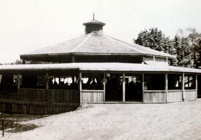 1915 Home of the Long Carousel While operating their carousel at a different spot in the park, the Long family constructs a new building for