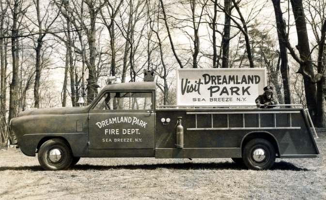 1961 Monkeying Around Designed to help promote the park at parades and other off-site locations, this Crosley truck was made