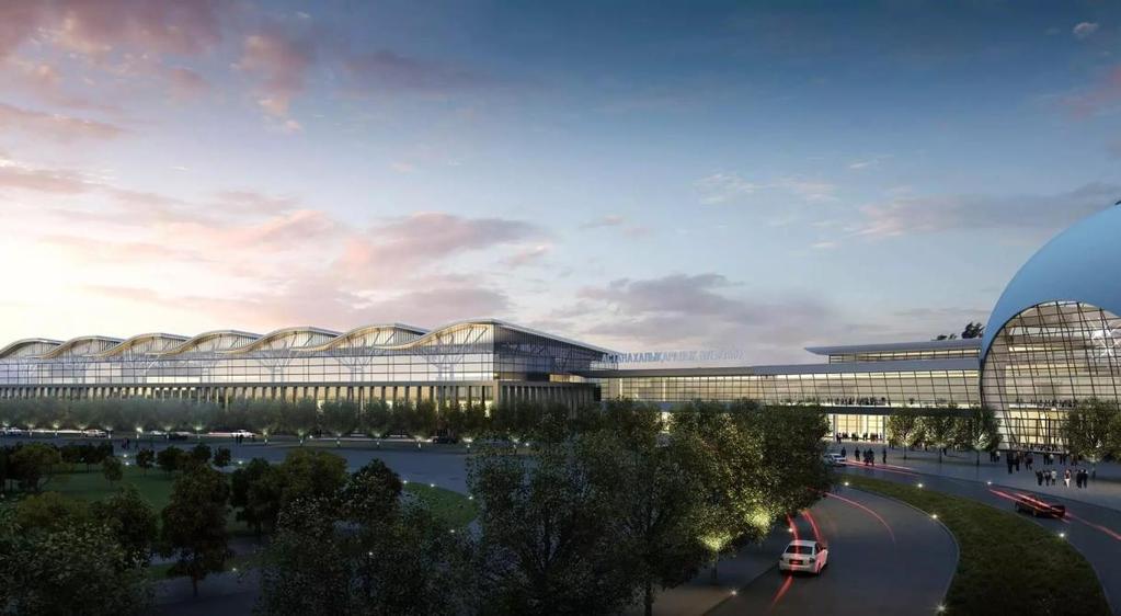 AIR TRANSPORTATION Reconstruction of the passenger terminal of Astana airport Increasing capacity up to 7 mln.