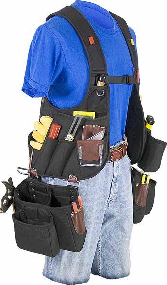 Oxy Pro Work Vests 2575 - Oxy Pro Work Vest A great alternative system for all trades, and better than an apron.