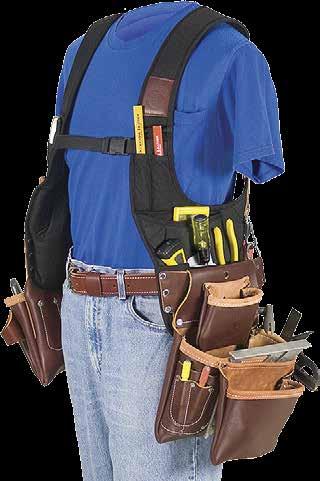 2550 - SuspendaVest Leather Package 2500 vest, packaged vest system with our best selling leather framing