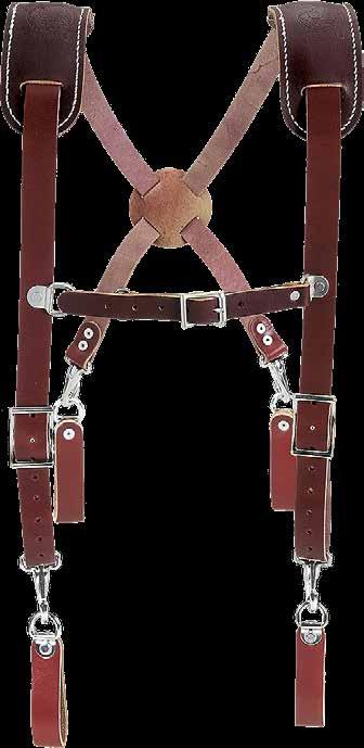 Suspender Systems 5009 - Leather Work Suspenders Our traditional heavy