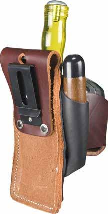 25 5326 & 5328 - Clip-On Leather Cell Phone Holsters Hand crafted from our 10 oz Latigo belting leather, in