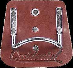 Tape Holster / Medium Quality leather & steel hammer holder.
