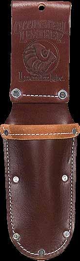 Leather Tool Holders PRODUCT 5013 - Shear Holster Specifically designed to accommodate most pliers and side