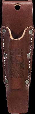 (wh): 2¼" x 6" 5545 - Leather Nail Strip Holster Belt worn holster accepts nail strips up to 16D size for