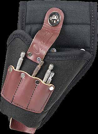(wh): 2¾" x 5½" 5032 - Tapered Tool Holster An All-Leather tool holster suitable for an ironworkers Bull