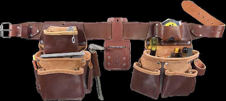 Available for lefties in option. Pockets and Tool Holders: 21 Belt Sizes: SM-XXXL Weight: 5.4 lb.