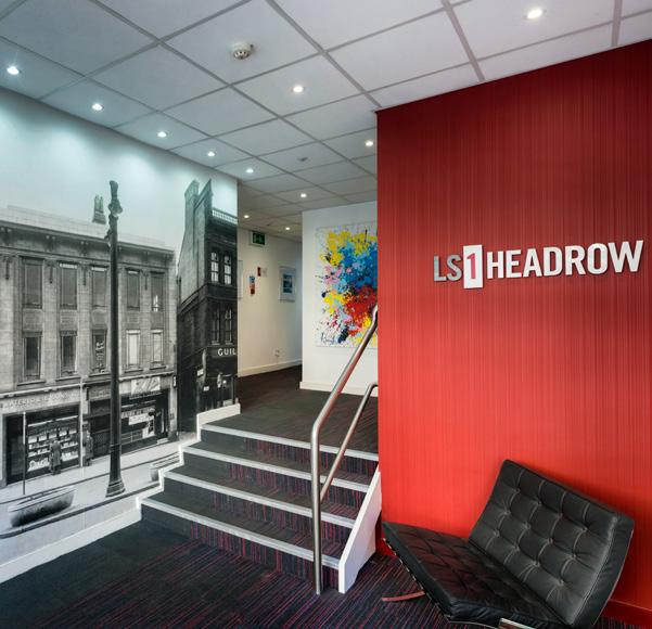 With a fresh new entrance/reception area, the refurbished common areas display specially commissioned artwork and two