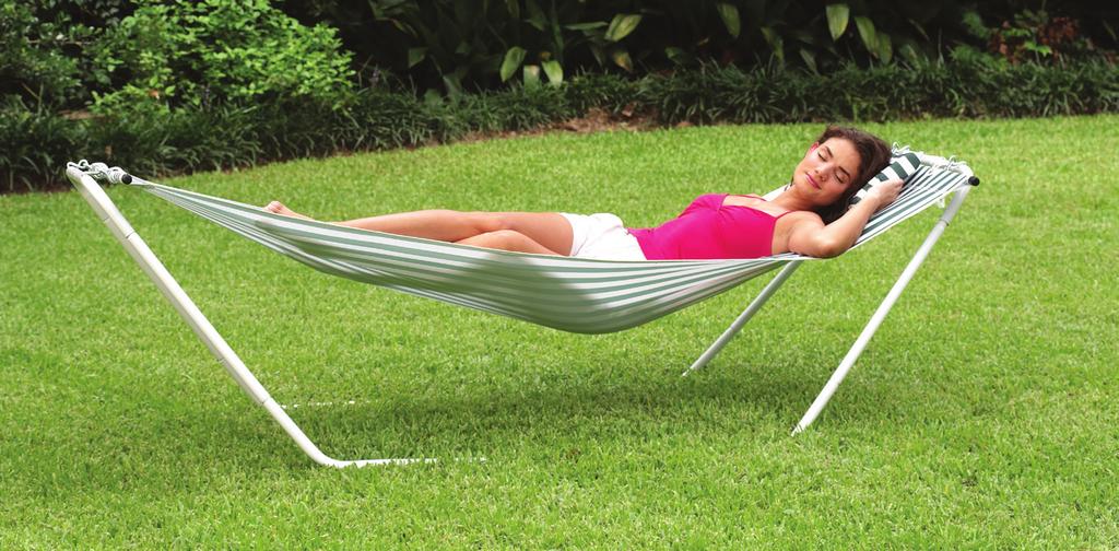 14280 Seadrift Hammock/Stand Combo Hammock Combos 79-1/2" x 29" overall size, 77" x 29" bed size Hammock features: durable polyester, weight limit 250 lbs.