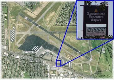 SACRAMENTO COUNTY AIRPORT SYSTEM - EXECUTIVE AIRPORT Entrance Sign (New) 6151 Freeport Boulevard, Sacramento, CA 95822-3518 Airport: Executive Estimated Project Cost: $2, Expected Completion Date: 28