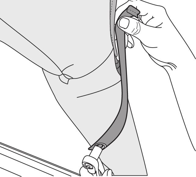 sport bar cover and locate the bottom pivot bracket bolt.