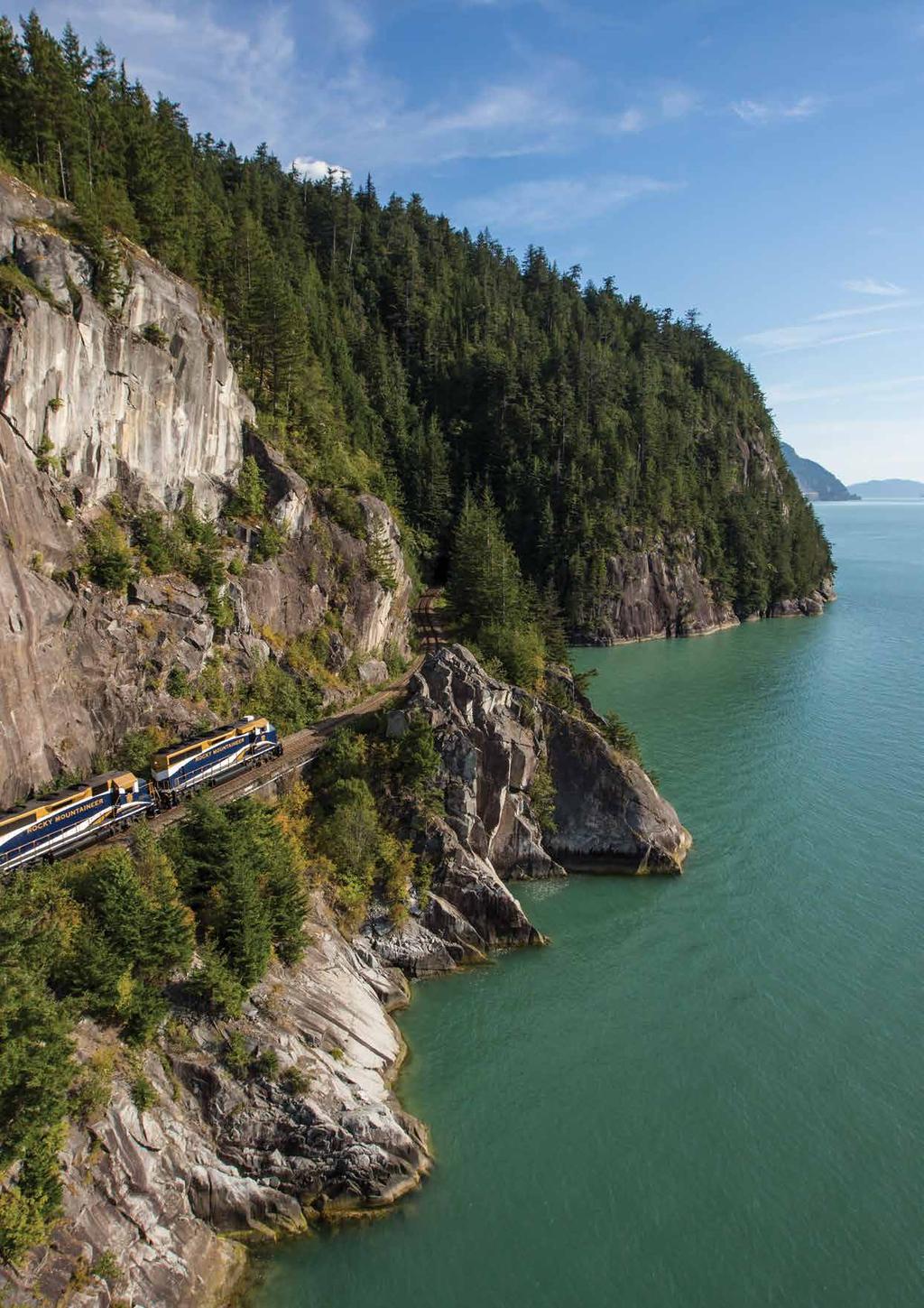 56 British Columbia coastline This three-day route takes you from one extreme to the next, in the best way possible.