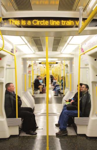 Features on board Our vehicles have a range of facilities to make it easier to travel: There are dedicated priority seats and wheelchair spaces on all buses, London Overground trains, trams and most