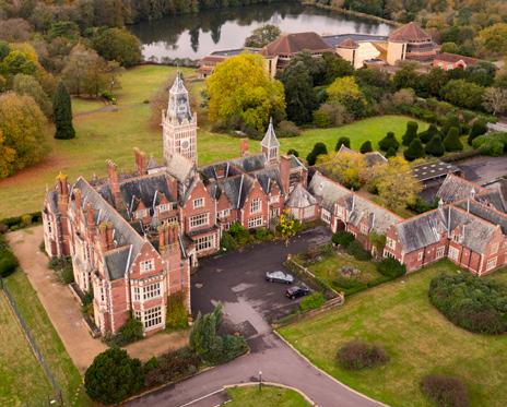 ALDERMASTON MANOR GRADE II LISTED VICTORIAN COUNTRY HOUSE CURRENTLY CONFIGURED AS A 33 BEDROOM HOTEL WITH ASSOCIATED AMENITIES AND CONFERENCE FACILITIES.