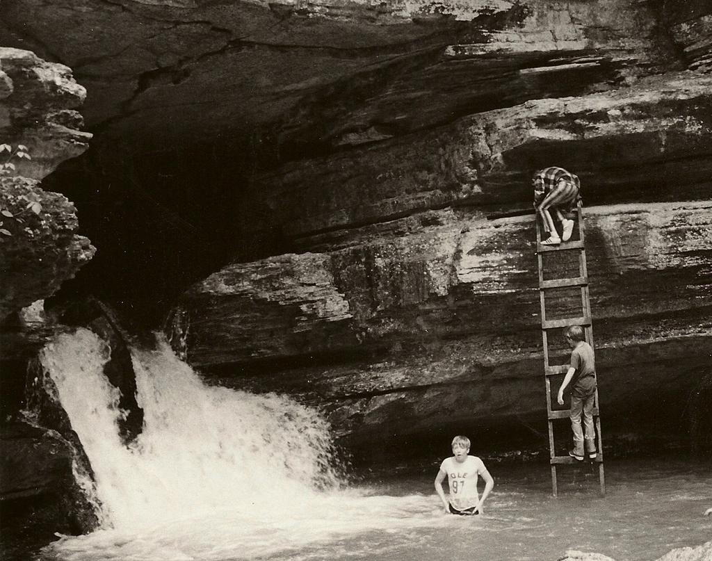 Bobby and Kenneth Ray Osborn. This story honors all Ole 97 scouts who explored caves in Stone County AR.