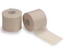 First Aid Trainers Tape is an unbleached polycotton tape of high tensile strength and conformability. It is hand tear able and rips length wise. It has computerized unwind tension for ease of use.