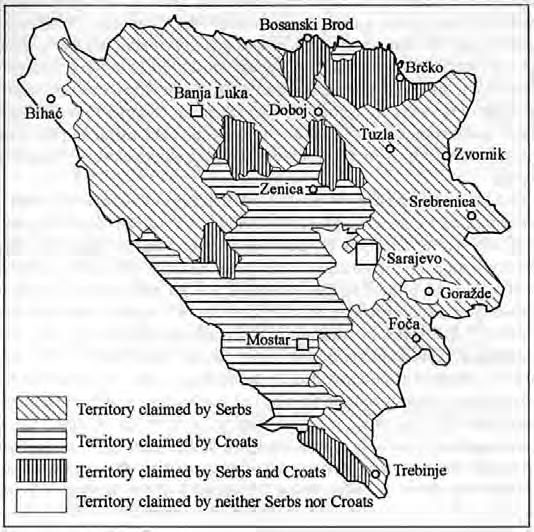 January: Peace plan for Croatia. Spring 1992 9. January: Serbs in B-H establish own republic (Independence: 27. March) 1. March : Referendum on independence, boycotted by most Serbs.