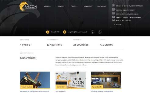 WE ARE EXCITED TO ANNOUNCE THAT OUR NEW FALCON WEBSITE IS NOW LIVE!