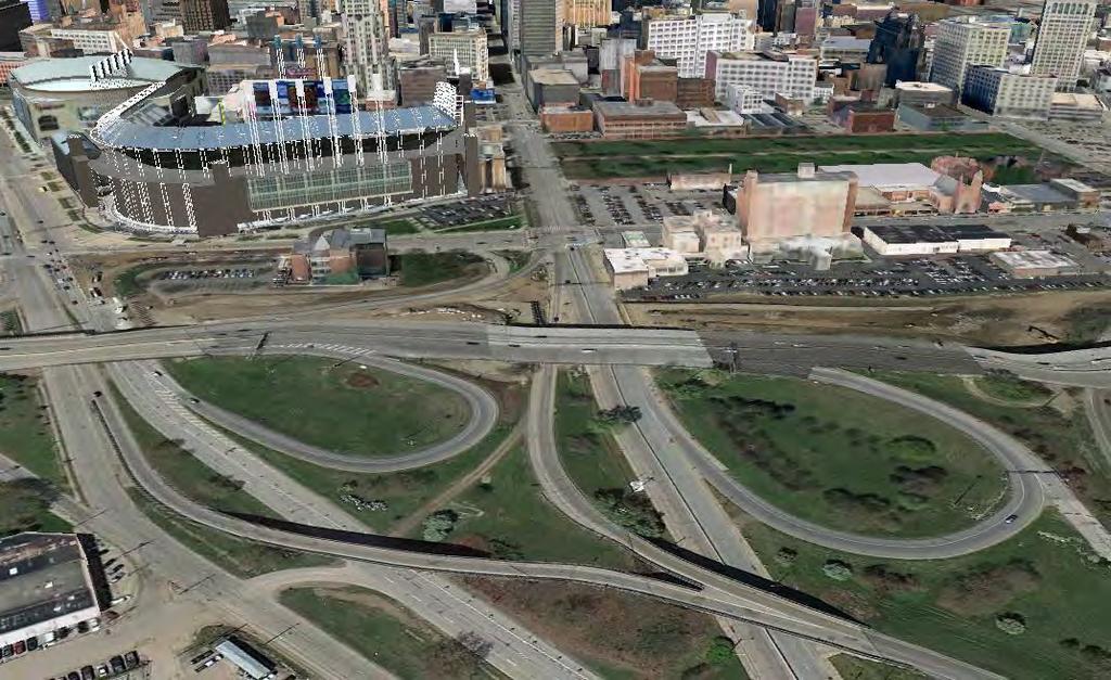 Downtown/I-77 South Ramp Changes as