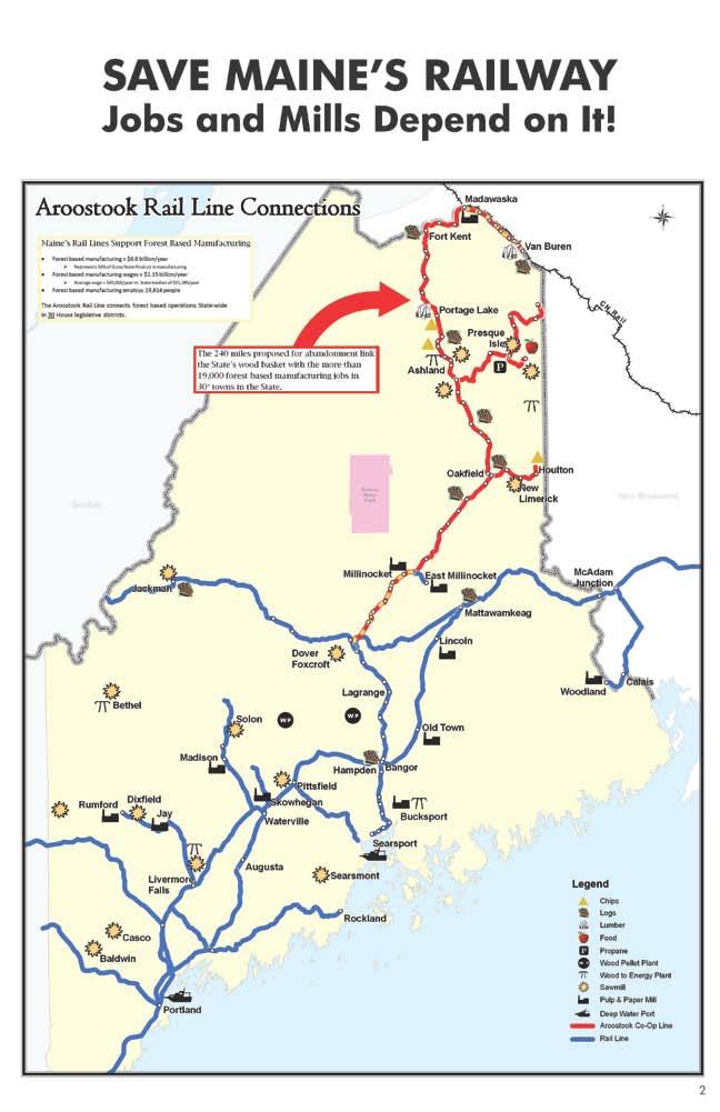 Impacts of Aroostook Rail Abandonment - 233