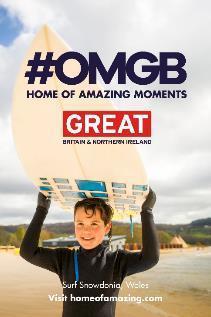 Get involved in #OMGB 2017 - Amazing moments could involve classic sporting events, afternoon tea, famous landmarks and monuments, an unbelievable view Ask yourself: is