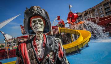 slides and Black Beard s Pirate Ship equipped