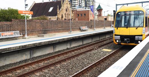 destinations, while Parramatta Road provides a major
