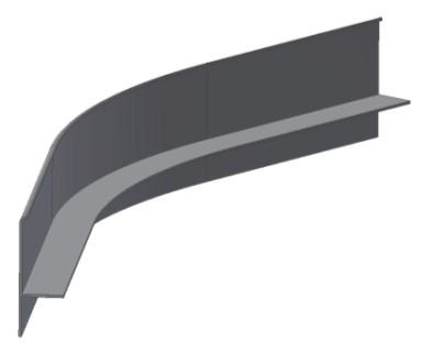 Miscellaneous extrusions Have a unique extrusion you need bent? Contact L&W for your bending needs. Screw Trim trim molding with longer ~ 3/4 leg to seal your product better.