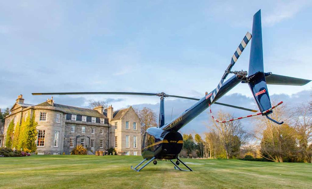 Nestled in 14 acres of private and secluded parkland in the heart of Royal Deeside, less than half an hour from Aberdeen and its international airport, is Raemoir House.