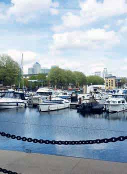 tranquil freshwater lake at Canada Water to the city buzz around Bermondsey Street and