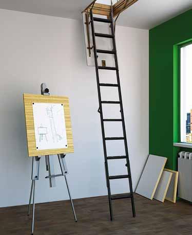 Up Up is the mezzanine access loft ladder ideal for gaining access to mezzanine floor levels.