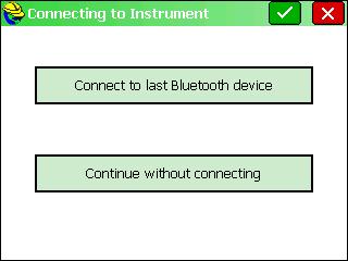 Tapom na Connect to last Bluetooth device kontroler će se spojiti sa bluetooth-om na prijemnik.